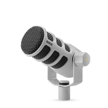 Rode RDE PodMic Cardioid Dynamic Broadcast Microphone White