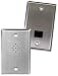 CAD Audio Astatic by WM625S Wall Mounted Omnidirectional Dynamic Microphone with Push to Talk Switch black