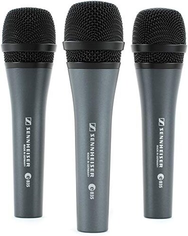 Sennheiser E835 Microphone Pack of 3