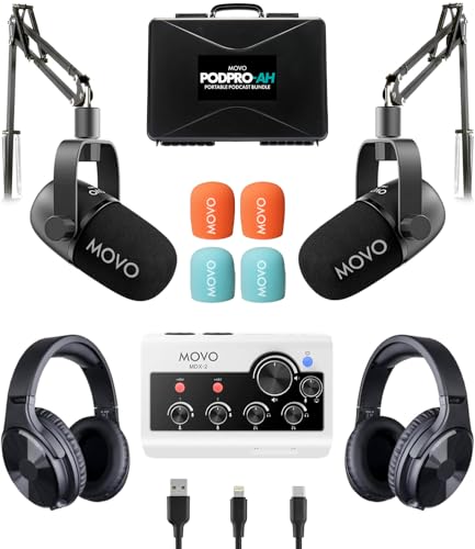movo Movo Portable Podcast Equipment Bundle