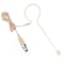 XGWTH Headset Microphone Single Ear Earset Headworn Over Ear Hanging Condenser Omnidirectional Mic Compatible with AKG Wireless System Bodypack Transmitter with 12m Cable Mini XLR 3 Pin TA3F Plug