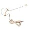 Haoin Single Ear Headset Microphone Earset Headworn Mic Compatible with AKG Wireless System Bodypack Transmitter with 12m Cable Windscreen Mini XLR 3 Pin TA3F Plug