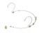Samson DE50X Headset Microphone Mic w4 Adapters 25mm CapsuleClipWindscreens