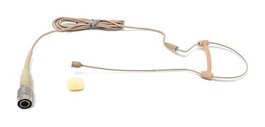 JP Single Earhook Headset Mic for Audio Technica Wireless