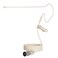 J K Pro Light Weight Low Profile Single Earhook Headworn Microphone MICJ S90 Compatible with Audio Technica Wireless Transmitter 4Pin Hirose Connector