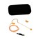 Shure MX153 Earset Headworn Microphone Cocoa Omnidirectional Mic TQG TA4F Connector Wireless Bodypack Transmitters MX153COTQG