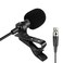Sujeetec Lavalier Microphone Lapel Microphone Compatible with AKG Samson Wireless Transmitter Unidirectional Condenser Mic Mini XLR TA3F Plug
