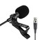 Sujeetec Lavalier Microphone Lapel Microphone Compatible with AKG Samson Wireless Transmitter Unidirectional Condenser Mic Mini XLR TA3F Plug