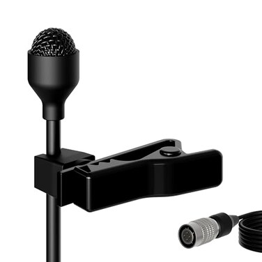 J K MICJ 044 Lapel Microphone Lavalier Microphone Compatible with Audio Technica Bodypack Transmitter