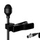 J K MICJ 044 Lapel Microphone Lavalier Microphone Compatible with AKG Samson Wireless Transmitter Mini XLR TA3F Plug