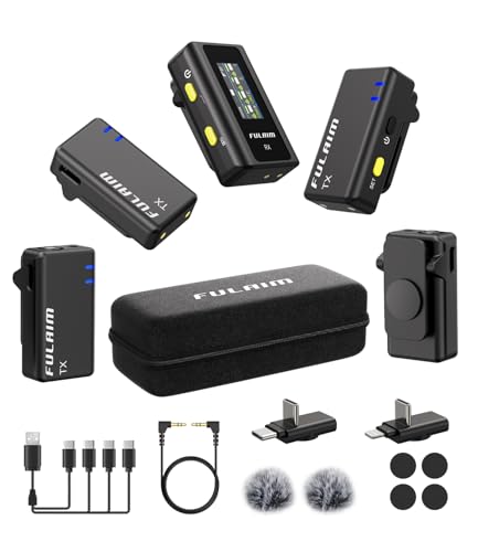 Fulaim Fulaim X6 Wireless Lavalier Microphone wireless