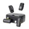 Hollyland Lark A1 Wireless Mini Microphone for iPhone Android 48kHz24bit 3Level Intelligent Noise Cancel Microphone for YouTube Podcast Vlogging Black 2TX 2RX Charging Case