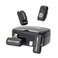 Hollyland Lark A1 Wireless Mini Microphone for iPhone Android 48kHz24bit 3Level Intelligent Noise Cancel Microphone for YouTube Podcast Vlogging Black 2TX 2RX Charging Case