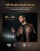 Hollyland Lark MAX 2 Wireless Microphone for iPhoneCameraAndroid AI Noise Cancelling 32bit FullChain Audio 1115ft 340m Range Vlog Streaming 1 TX 1 Camera RX