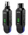JOYO 24GHz Wireless Microphone System 4Channel XLR Transmitter Receiver DynamicPhantomPowered Condenser Plugon Adapter for PA Systems Live Sound Audio Mixer Church Studio MW2