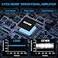LZSIG Mini Audio Mixer Stereo Line Mixer for SubMixing Ultra LowNoise 4Channel 14 18 TS TRS Output and Input for Electronic Drum Guitars Bass Keyboards