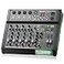 Pyle 8 Channel Audio Mixer 4 XLR Combo Mic Inputs Bluetooth Studio MixerDJ Controller with DSP Digital Effects USBA In with MP3 Player PC Recording LED Level Meter Smooth Dials and Faders