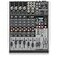 Behringer XENYX X1204USB Premium 12Input 22Bus Mixer with XENYX Mic Preamps and Compressors British EQ 24Bit MultiFX Processor and USBAudio Interface