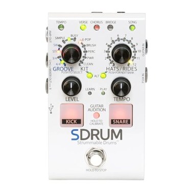 DigiTech SDRUM Automatic Drum Machine Pedal Multi Effect Processor