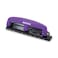 PaperPro Bostitch Office EZ Squeeze Reduced Effort 3Hole Punch 12 Sheets Purple