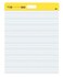 Post-it Postit Easel Pad 20 in x 23 in White wLines 20 SheetsPad 2 Pads Mounts with Command Strips Included