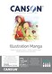 Canson Illustation 250gsm Drawing Paper highWhite Smooth Texture A4 pad Including 12 Sheets
