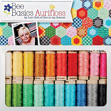 Aurifil Lori Holt Bee Basic Thread Kit 20 Small Spools Aurifloss LH30BB20