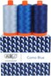 Aurifil Thread Blue CB Como 3pc