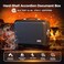 EDMUED Fireproof Document Box with Combination Lock Fireproof Water Resistant Hard Case Safe Box for Important Documents Certificates Laptop Passports