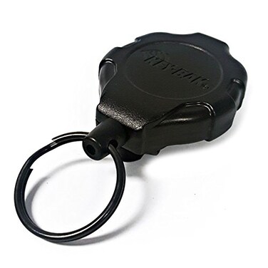 KEY-BAK KEYBAK RatchIt Retractable Ratcheting Tether with 48 Retractable Cord 10 oz Retraction Belt Clip Attachment