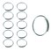Lucky Line Easy Key GiveAWay Key Ring 1 Diameter 1000 per Pack 7591000 Silver