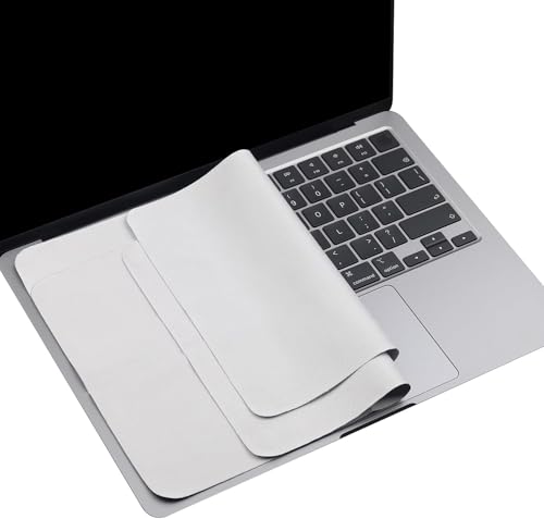 MUBUY-GOL MUBUY-GOL 2 Pack Microfiber Liner Cleaning Cloth Screen Keyboard Imprint Protection For Ma