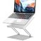 BESIGN LS10 Laptop Stand for Desk Ergonomic Adjustable Notebook Tablet Stand Foldable Laptop Riser Portable Desktop Book Stands Computer Holder Compatible with 1014 Laptops Silver