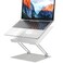 BESIGN LS10 Laptop Stand for Desk Ergonomic Adjustable Notebook Tablet Stand Foldable Laptop Riser Portable Desktop Book Stands Computer Holder Compatible with 1014 Laptops Silver