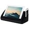 LAPGEAR Original Microbead Tablet Pillow Stand with Phone Pocket Black Fits Most Tablets Style No 35068