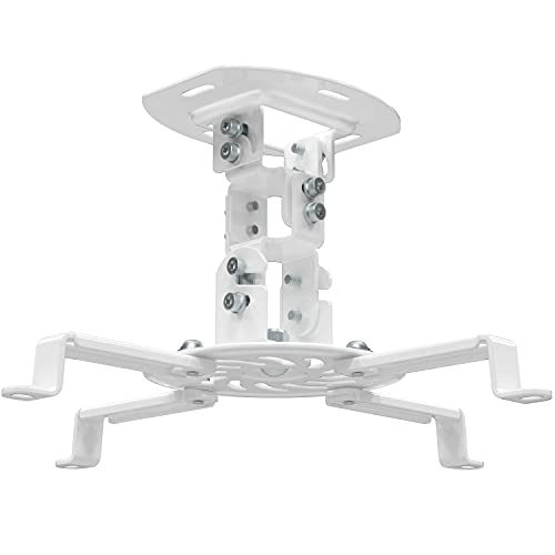 والي Wali Projector Ceiling Mount Low Profile Projector Mount With Retractable Arms P