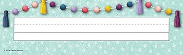 Teacher Created Resources Oh Happy Day Flat Name Plates TCR9058