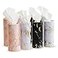 Zodaca 8Pack Car Tissues Cylinder Boxes Round Travel Wipes for Car Cup Holder 50 Tissues Per Container Marble Design