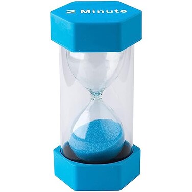 Teacher Created Resources 2 Minute Sand Timer Large 20658 Multi Blue