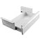 VIVO 16 inch Under Desk Slide Out Drawer without Shell Home Office Storage Organizer White DESKAC03AW