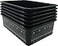 Teacher Created Resources Chalkboard Brights Large Plastic Storage Bins 6 Pack
