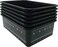 Teacher Created Resources Chalkboard Brights Large Plastic Storage Bins 6 Pack