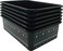 Teacher Created Resources Chalkboard Brights Large Plastic Storage Bins 6 Pack