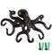 MDLUU Octopus Hook Nautical Wall Key Holder Antique Cast Iron Hook for Coat Hand Towel Bathrobe Jacket