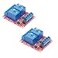 HiLetgo 2pcs DC 24V 2 Channel Relay Module with Isolated Optocoupler High and Low Level HL Level Trigger Module Triggered by DC 24V