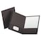Oxford Linen Finish TwoPocket Folders Gray Letter Size 25 per Box