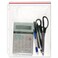 STORE SMART Supply Zipper Case for 3Ring Binders 10Pack Vinyl Plastic VH30910
