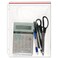 STORE SMART Supply Zipper Case for 3Ring Binders 10Pack Vinyl Plastic VH30910