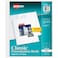 Avery Classic Presentation Book Clear Front Window for Title Page 12 Nonstick Pages 1 White Book 47671