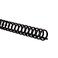 GBC Binding Spines Spirals Coils 12 Diameter 85 Sheet Capacity ProClick Black 25 Pack 2515660